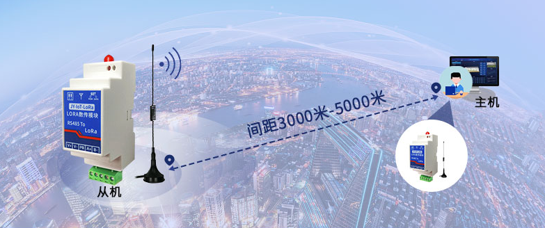 LoRa擴頻，通訊距離3KM