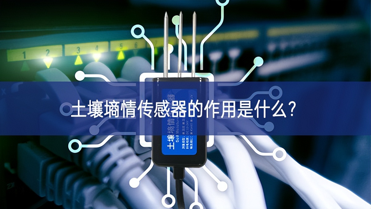 土壤墑情傳感器的作用是什么？