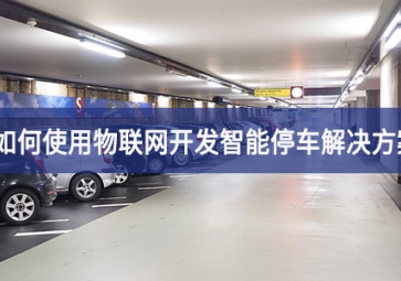 如何使用物聯(lián)網(wǎng)開(kāi)發(fā)智能停車(chē)解決方案