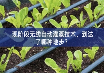 現(xiàn)階段無線自動(dòng)灌溉技術(shù)，到達(dá)了哪種地步？