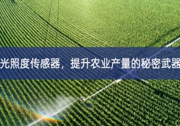 光照度傳感器，提升農(nóng)業(yè)產(chǎn)量的秘密武器